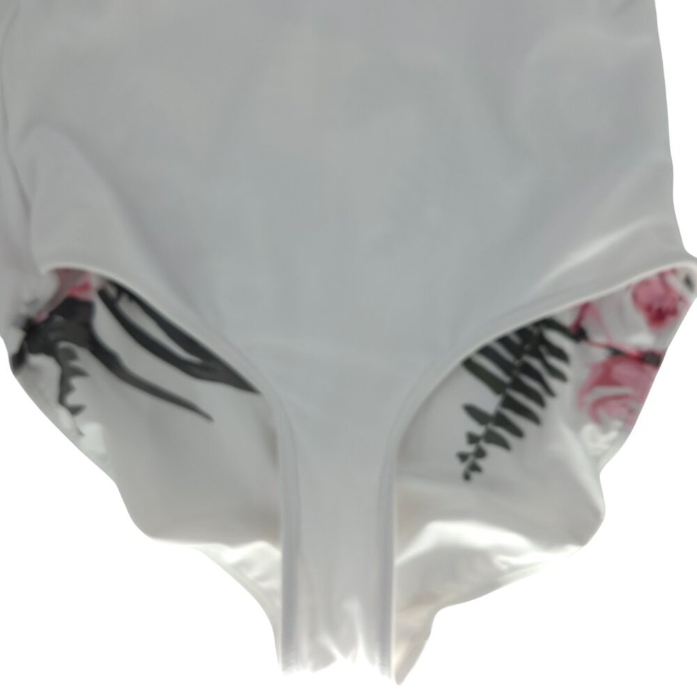 Albion Swimsuit One-Piece Desert Rose Cape Feminine Floral Sexy Modest Beach Sun - Picture 12 of 15